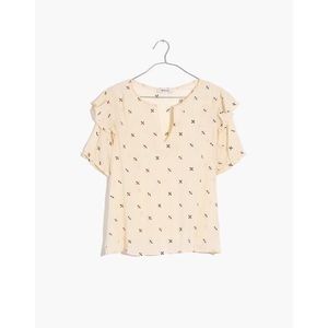 NWOT Madewell Embroidered Gazebo Top